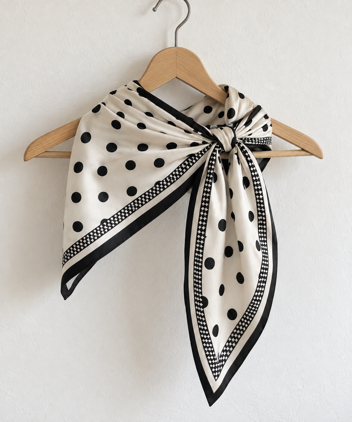 Foulard à pois femme – Atelier Alice