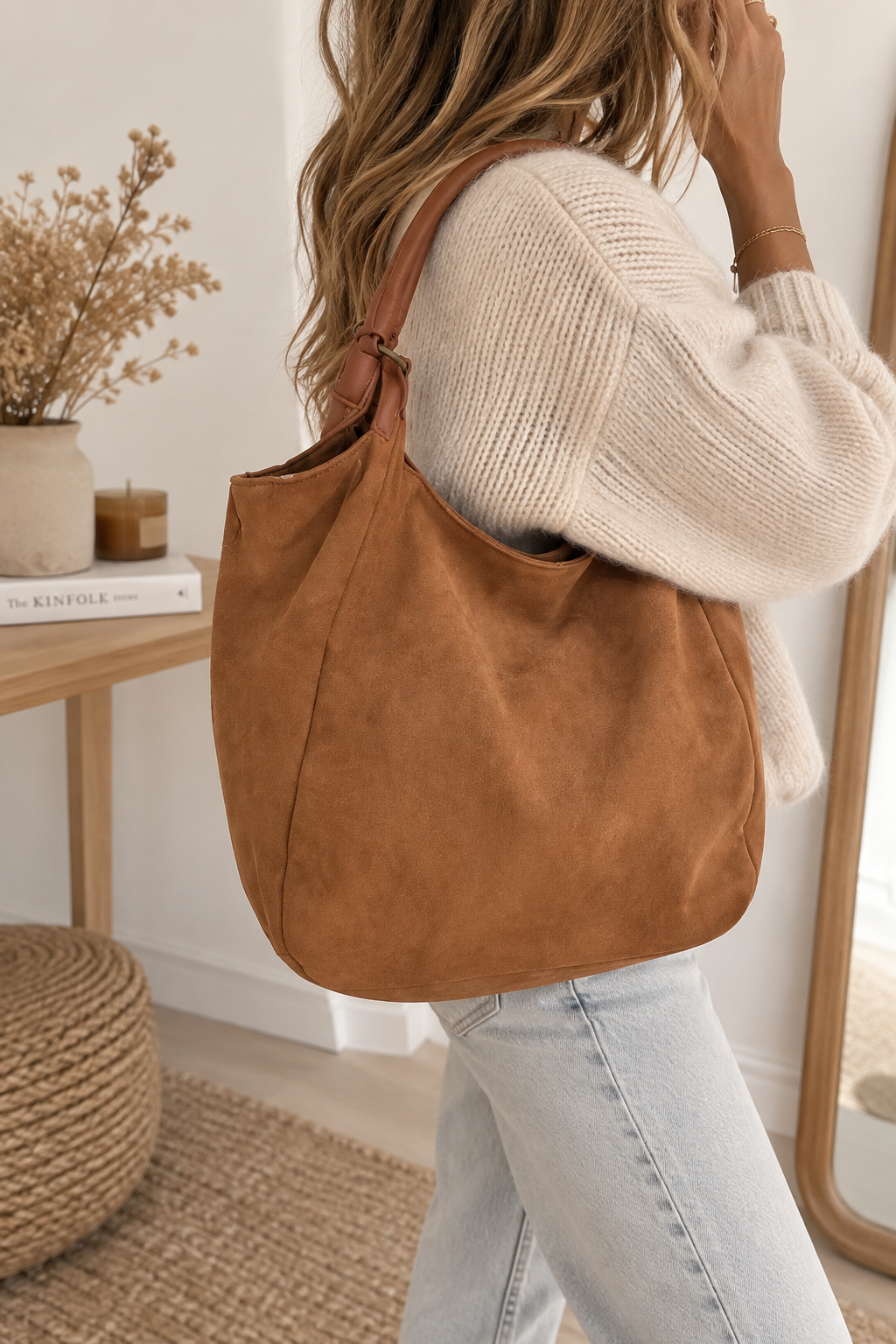 Sac velours "Ballon" Y2K