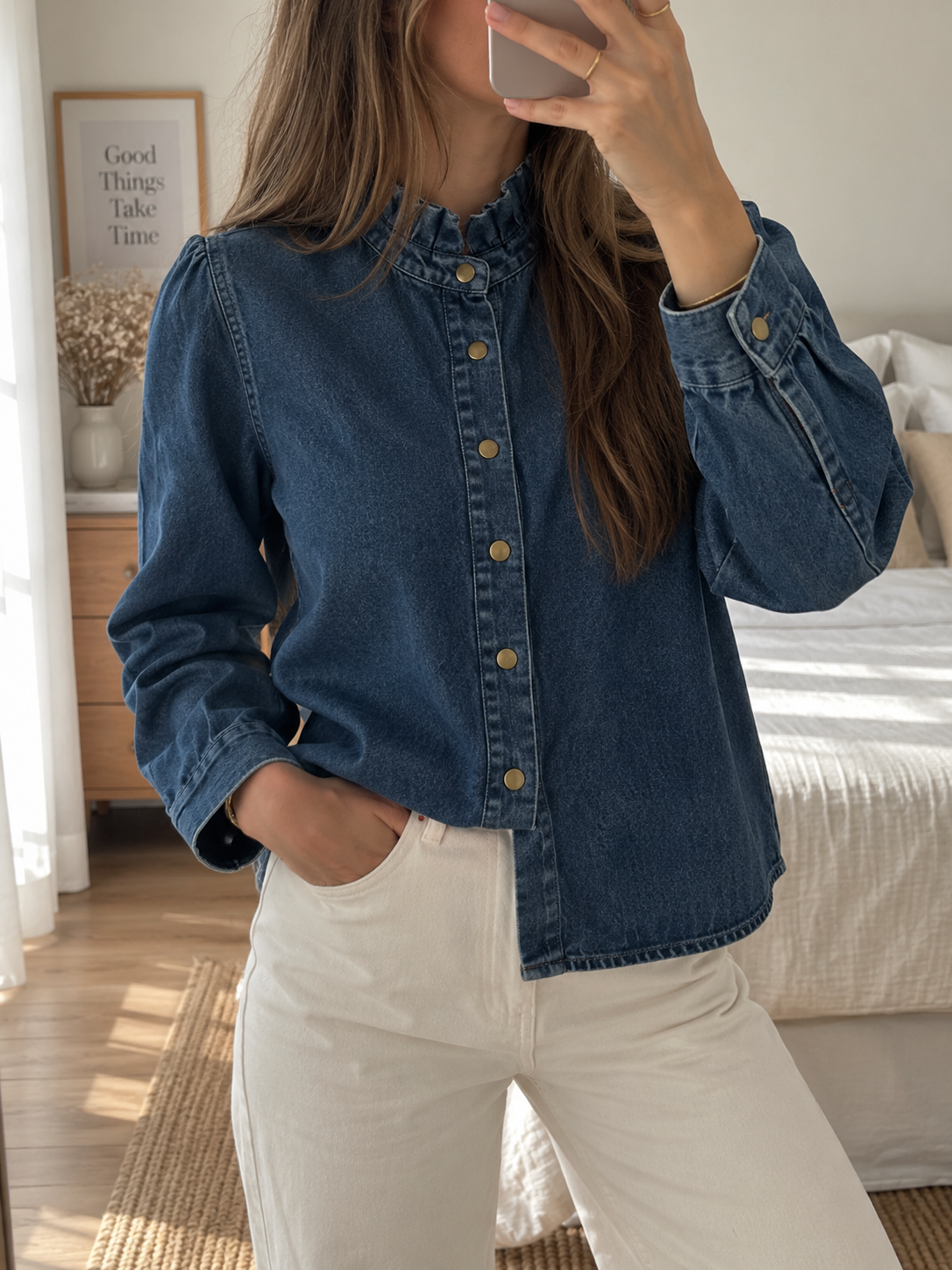 Chemise en jean Eloïse