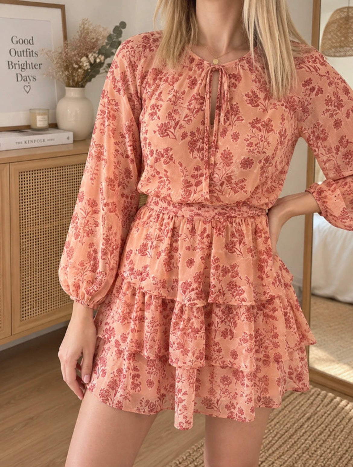 La robe Romane - robe mousseline