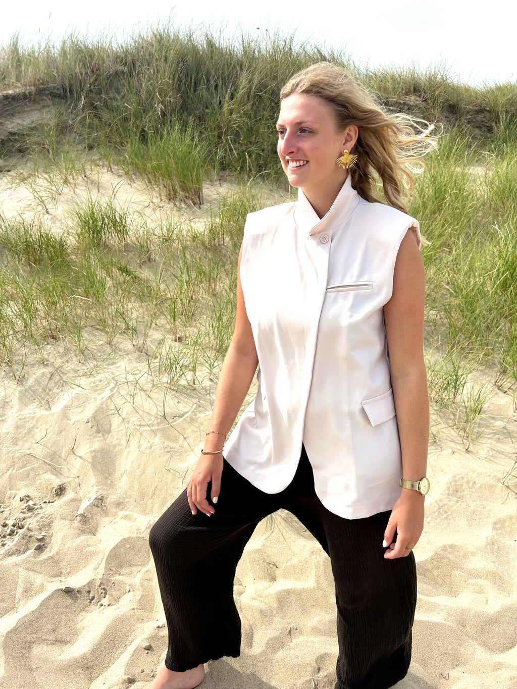 Le blazer Soho - sans manche