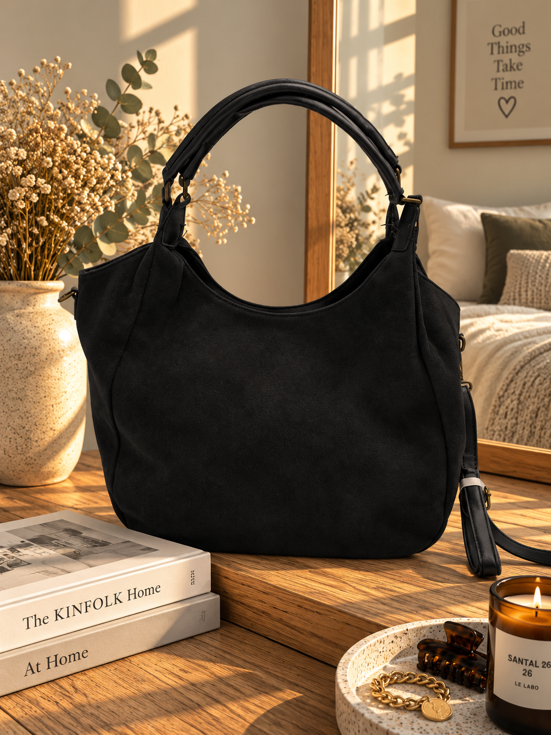 Sac velours "Ballon" Y2K