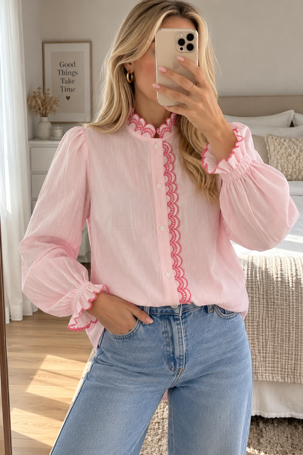 La Chemise Rose & Dentelle – In April 1986 🩷