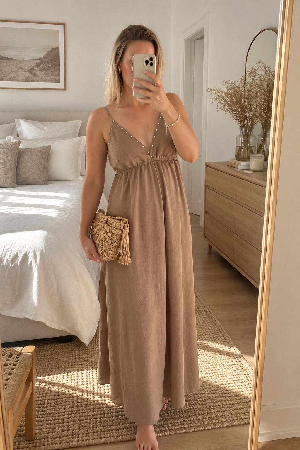 Longue robe fluide