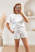 Short à pois