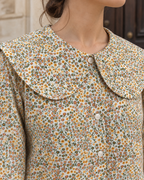 Chemise Yelma – Imprimé fleuri et col claudine
