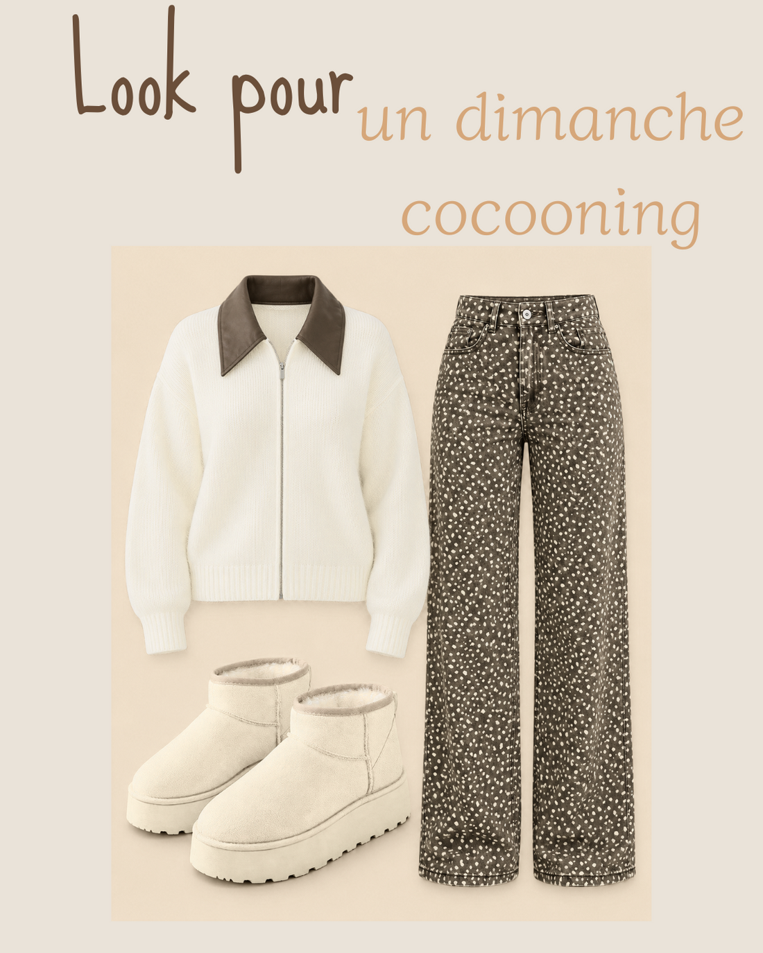Look pour un dimanche cocooning
