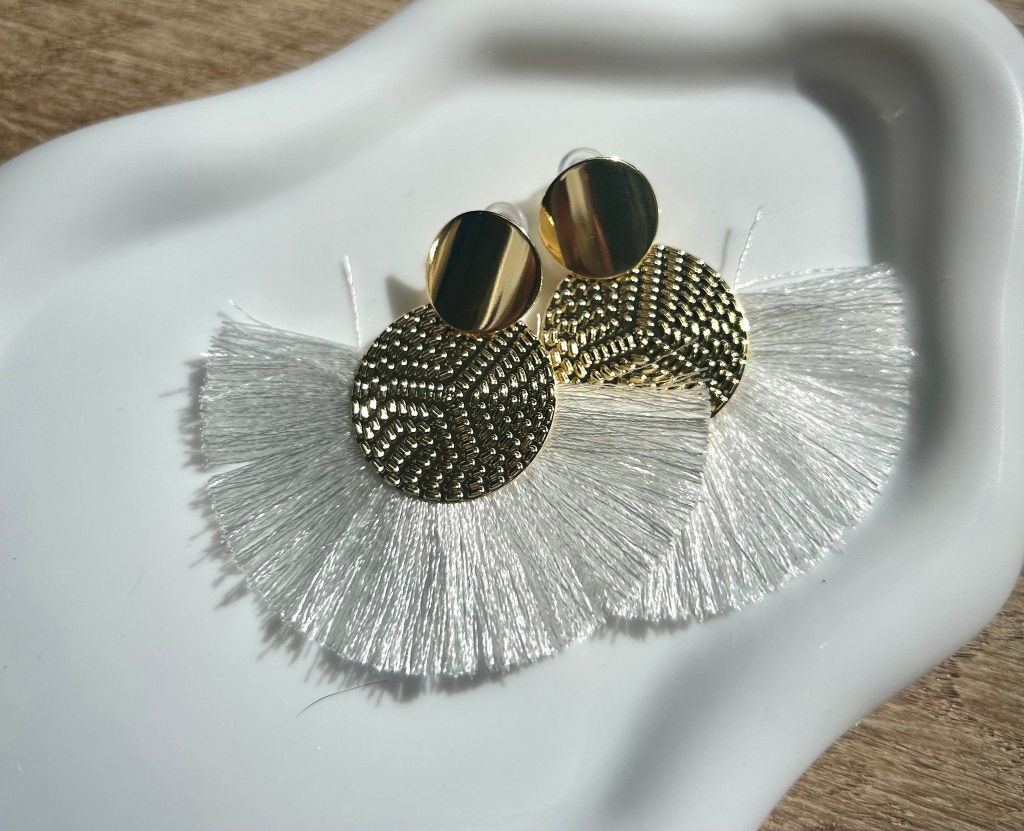 Boucles d'oreilles Isaure - L'atelier d'Alice