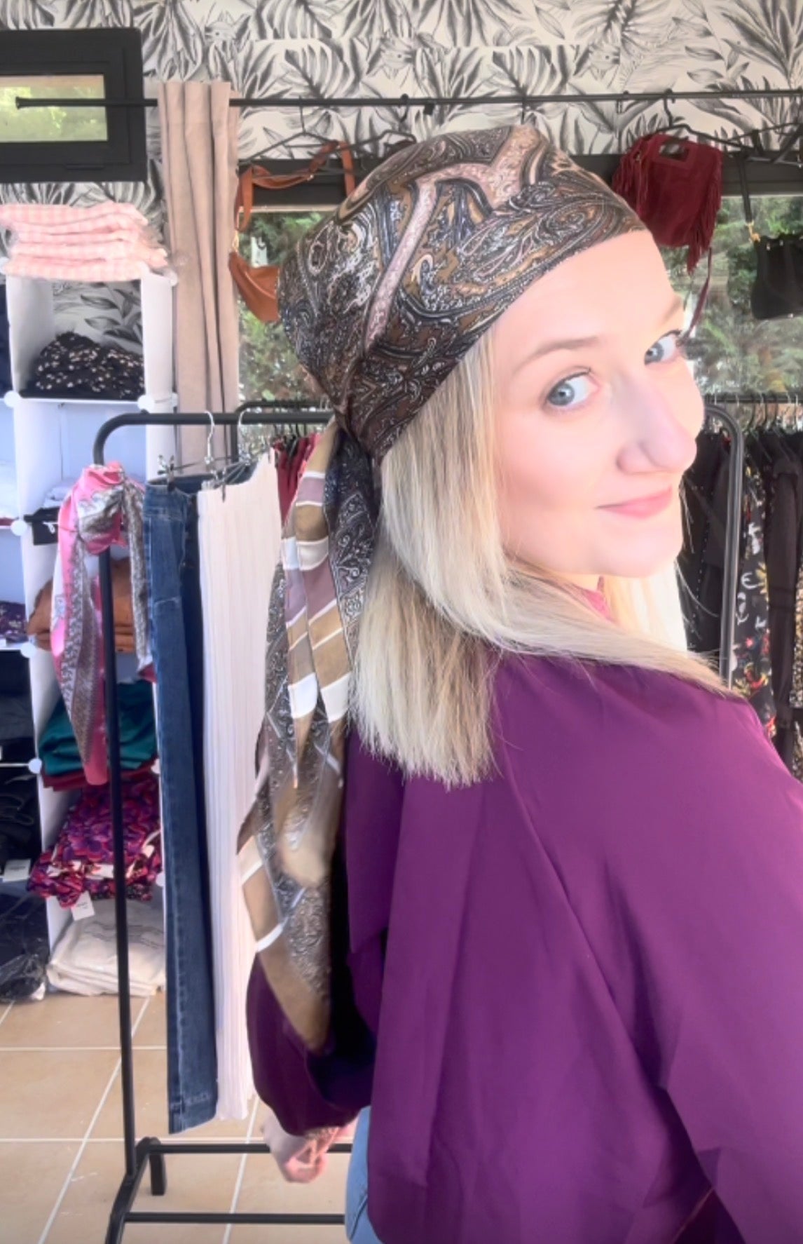 Foulard Ninon - L'atelier d'Alice