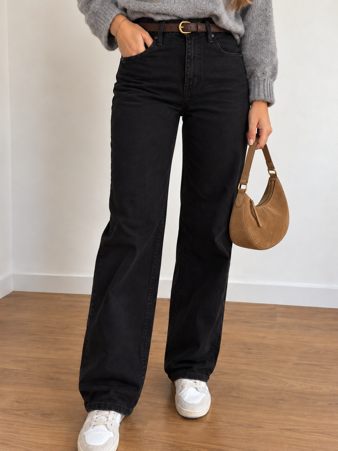 Jean Sam - Jean droit — look accessoirisé