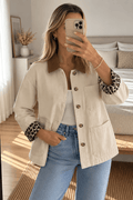 La veste Angèle - Trench léopard - L'atelier d'Alice