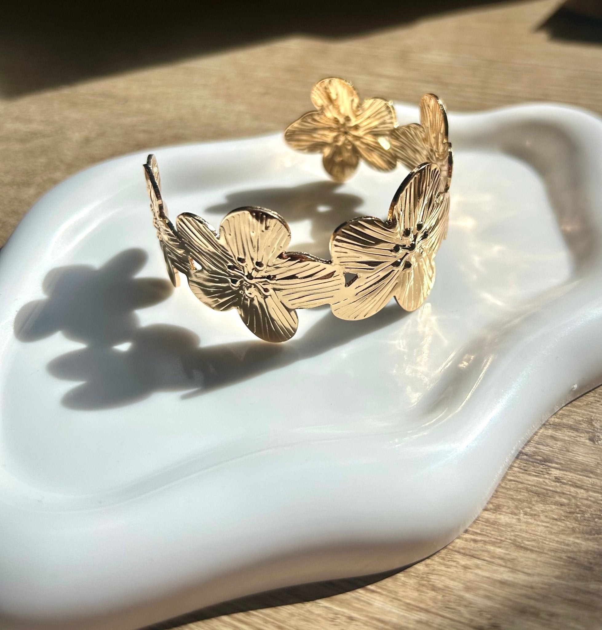 Manchette Bloom - L'atelier d'Alice