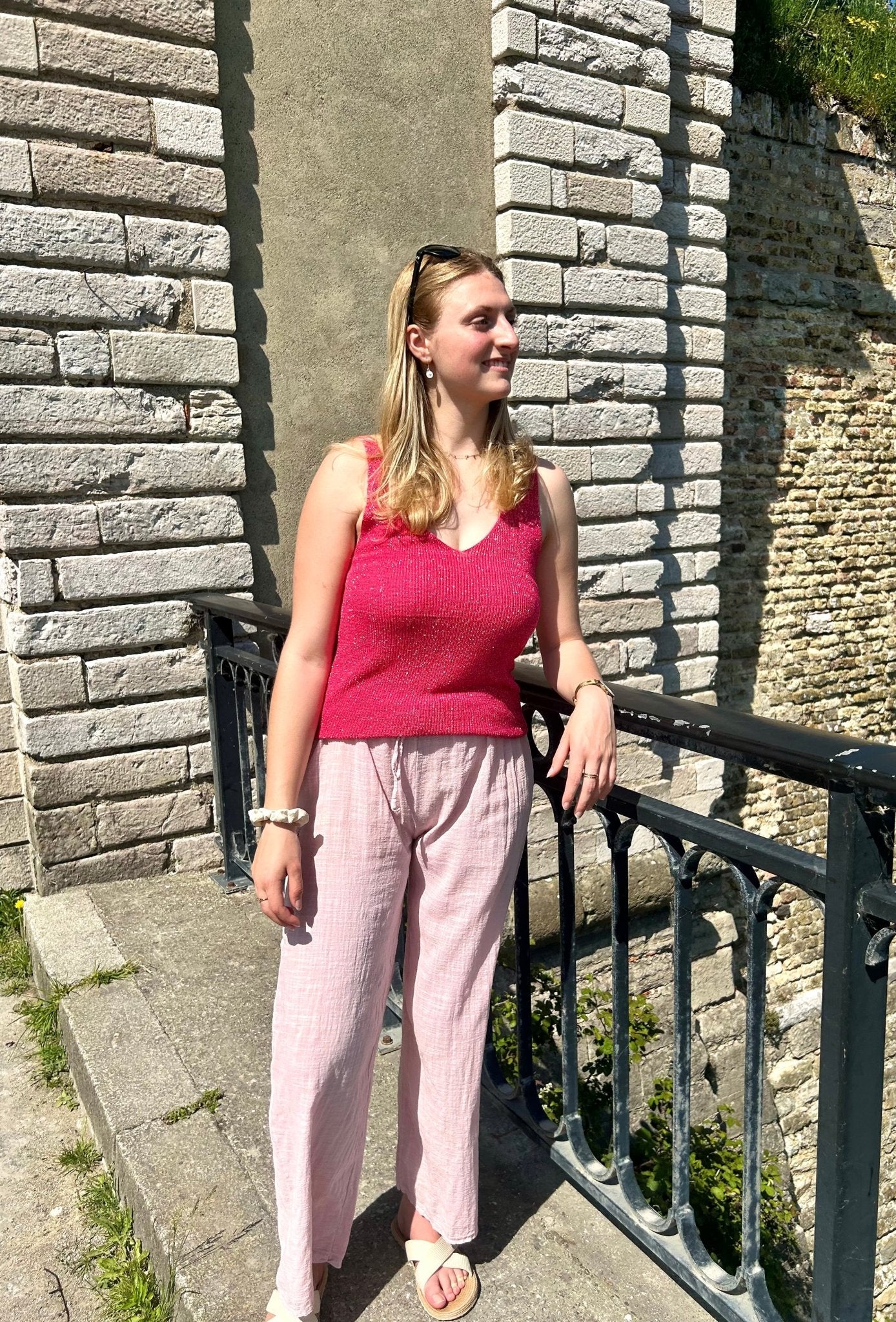 Pantalon Séréna - Lin & coton - L'atelier d'Alice