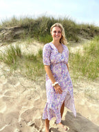 Robe Ester - Fluide & fleuries - L'atelier d'Alice