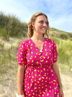 Robe Ester - Fluide & fleuries - L'atelier d'Alice