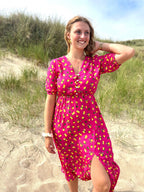 Robe Ester - Fluide & fleuries - L'atelier d'Alice