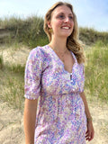 Robe Ester - Fluide & fleuries - L'atelier d'Alice