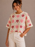 Top en crochet