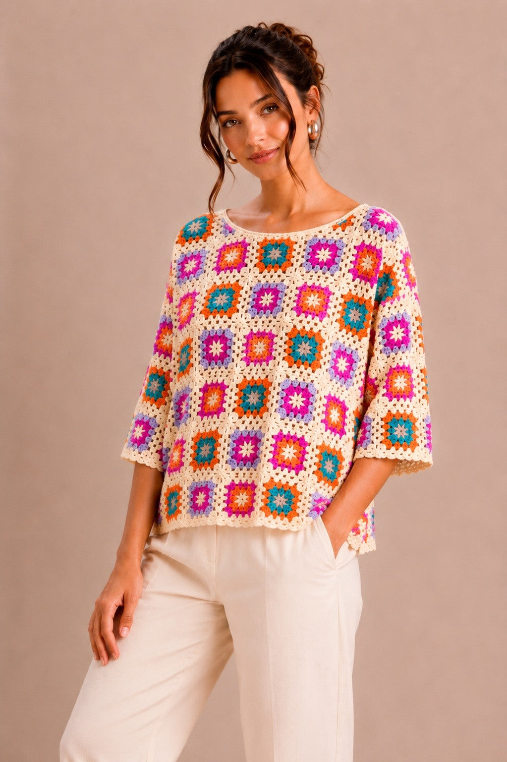 Top en crochet