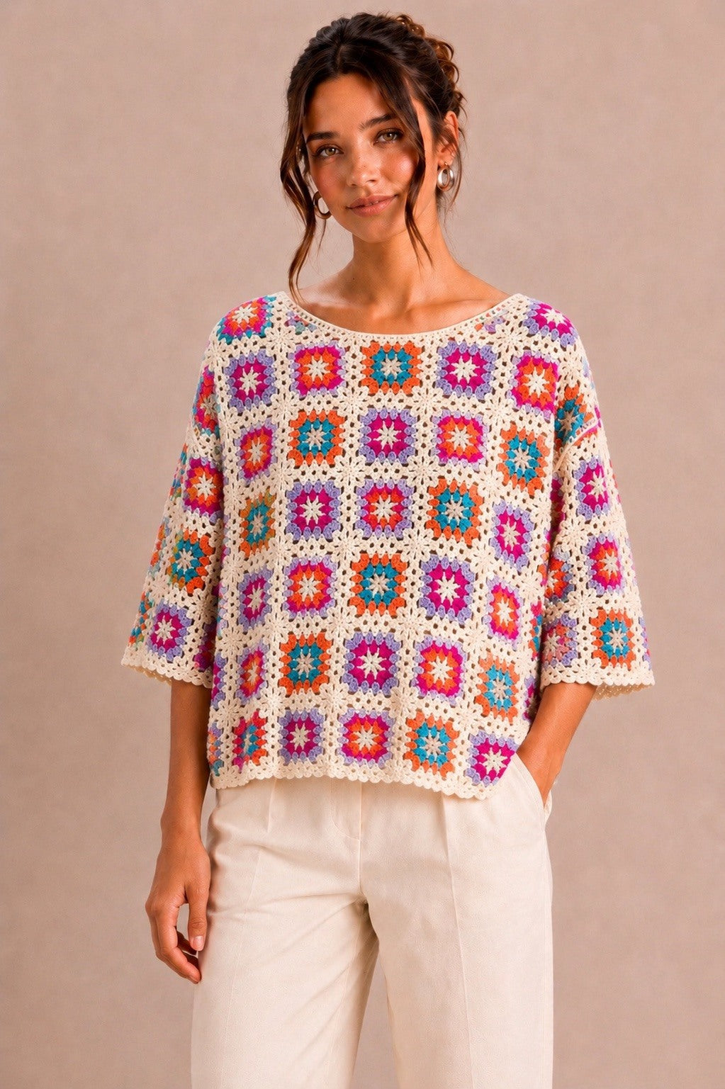 Top en crochet
